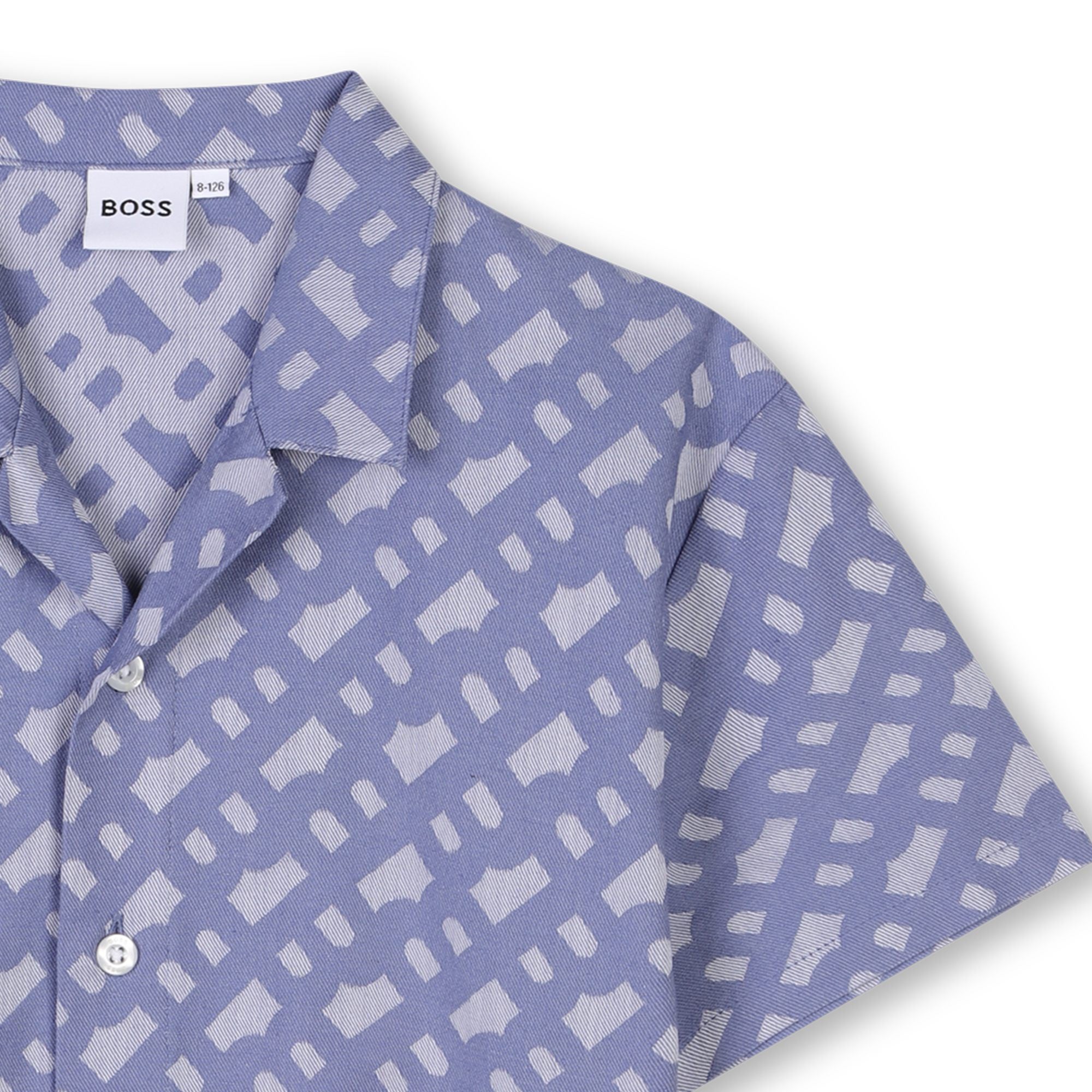 BOSS Shirt in full jacquard monogram