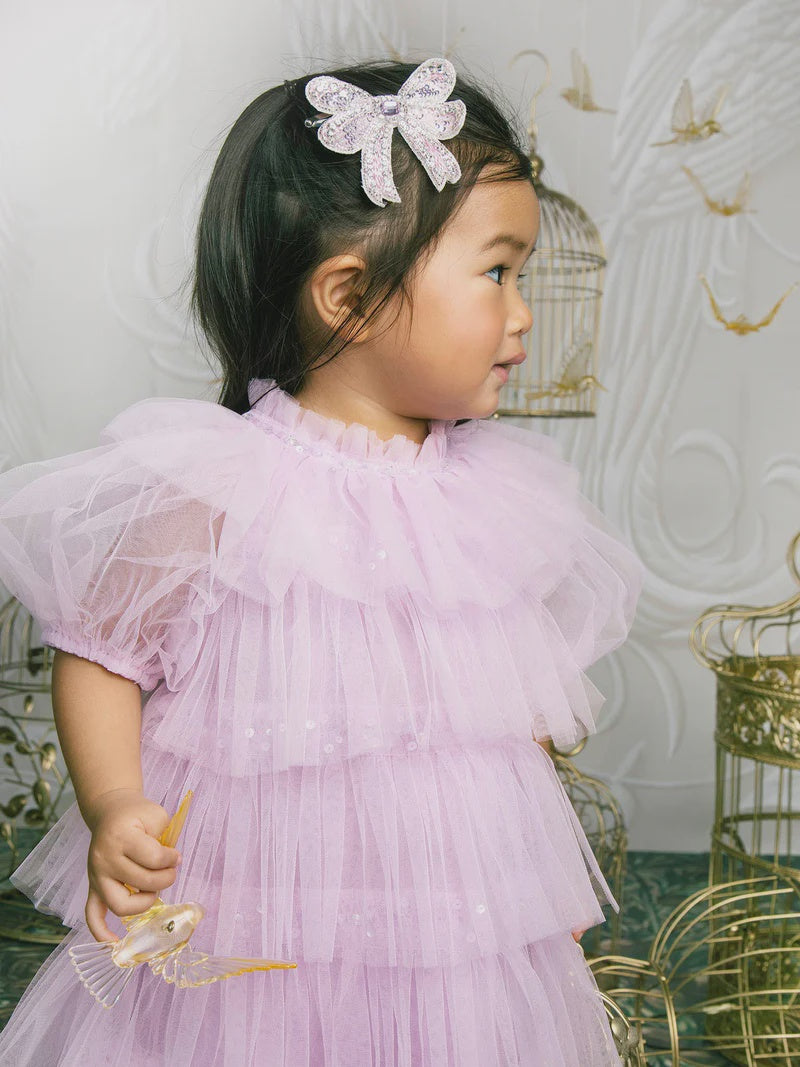 BEBE LOVE PARADE TULLE DRESS