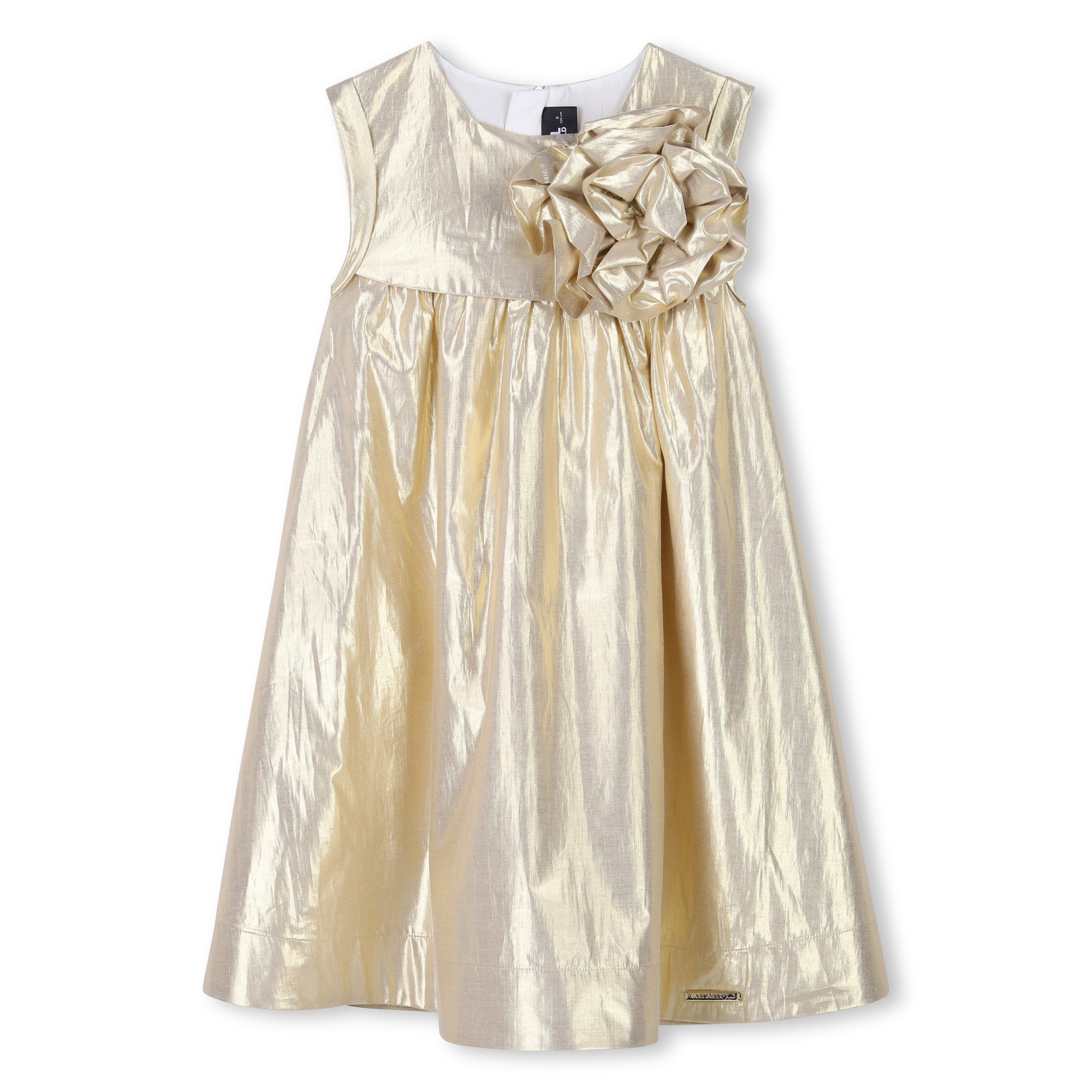 KARL LAGERFELD KIDS Formal dress with flower