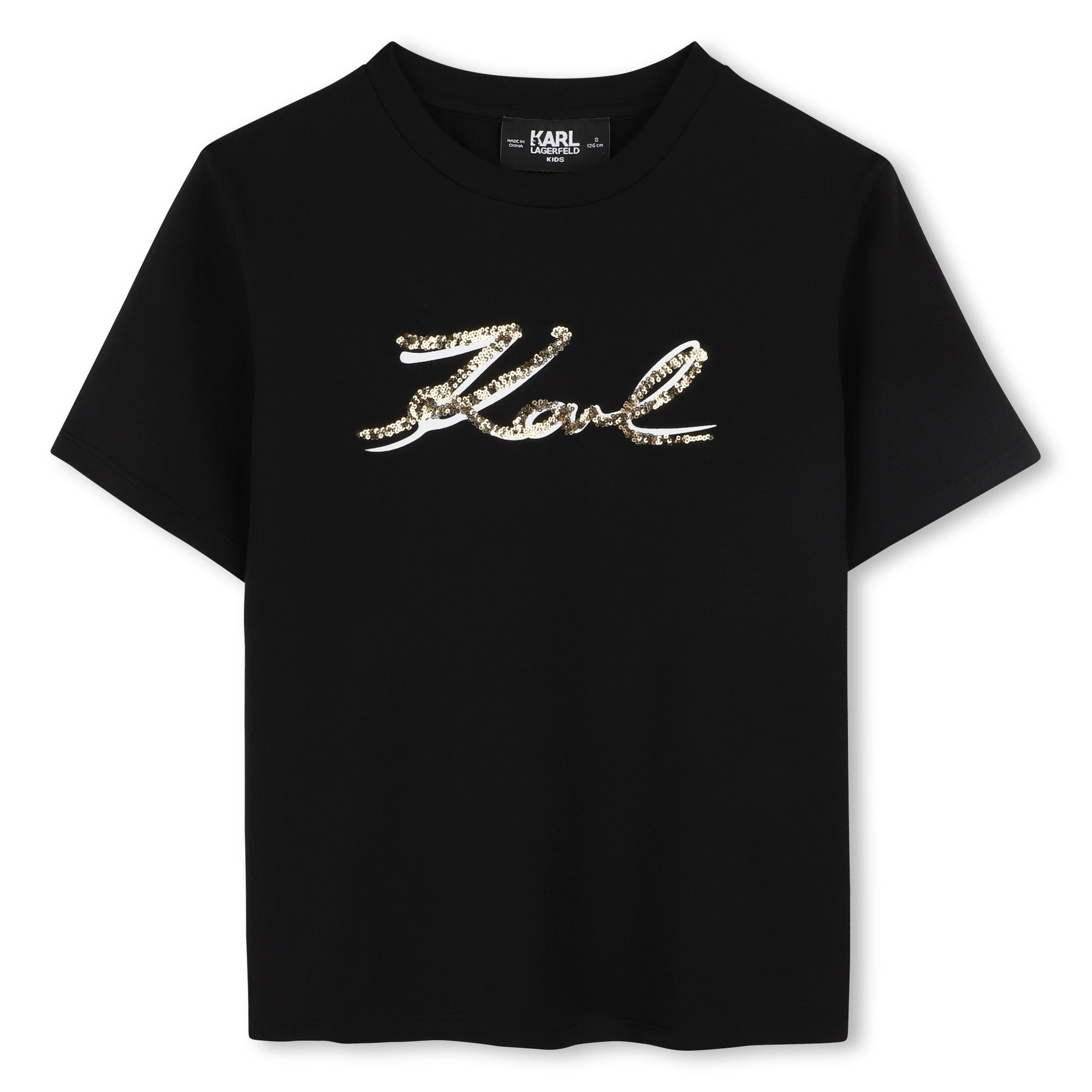 KARL LAGERFELD T-shirt with sequins