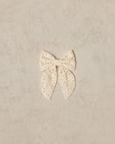 OVERSIZED BOW | IVORY – ModaBambini